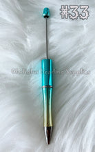 Load image into Gallery viewer, Set of 10 Beadable Plastic Pen - Blank Plastic Pen (On Sale)