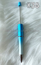 Load image into Gallery viewer, Set of 10 Beadable Plastic Pen - Blank Plastic Pen (On Sale)