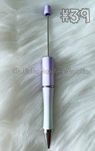 Load image into Gallery viewer, Set of 10 Beadable Plastic Pen - Blank Plastic Pen (On Sale)