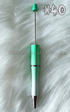 Load image into Gallery viewer, Set of 10 Beadable Plastic Pen - Blank Plastic Pen (On Sale)