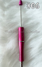 Load image into Gallery viewer, Set of 10 Beadable Plastic Pen - Blank Plastic Pen (On Sale)