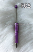 Load image into Gallery viewer, Set of 10 Beadable Plastic Pen - Blank Plastic Pen (On Sale)