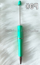 Load image into Gallery viewer, Set of 10 Beadable Plastic Pen - Blank Plastic Pen (On Sale)