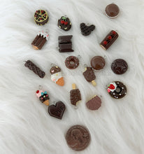Load image into Gallery viewer, 18 Pcs Chocolate Candy Charm In Resin Material - Chocolate Candy Design For Crafting Supplies *Flat Back* CR006