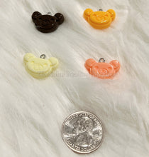 Load image into Gallery viewer, 4 Pcs Pig Charm In Resin Material - Pig Design For Crafting Supplies *Flat Back* CR008