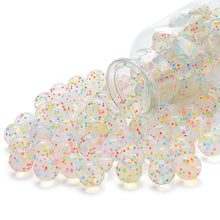 Load image into Gallery viewer, 10 Qty Crystal Gritty 12mm/15mm/19mm Silicone Bead, Loose Beads.