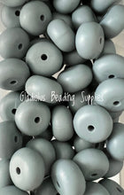 Load image into Gallery viewer, 14mm Abacus Solid Color Beads, Silicone Bead, Teething Beads, BPA Free, Loose Beads