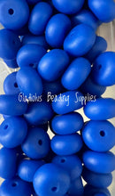 Load image into Gallery viewer, 14mm Abacus Solid Color Beads, Silicone Bead, Teething Beads, BPA Free, Loose Beads