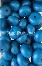 Load image into Gallery viewer, 14mm Abacus Solid Color Beads, Silicone Bead, Teething Beads, BPA Free, Loose Beads