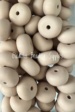 Load image into Gallery viewer, 14mm Abacus Solid Color Beads, Silicone Bead, Teething Beads, BPA Free, Loose Beads