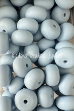 Load image into Gallery viewer, 14mm Abacus Solid Color Beads, Silicone Bead, Teething Beads, BPA Free, Loose Beads