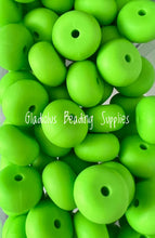 Load image into Gallery viewer, 14mm Abacus Solid Color Beads, Silicone Bead, Teething Beads, BPA Free, Loose Beads