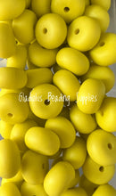 Load image into Gallery viewer, 14mm Abacus Solid Color Beads, Silicone Bead, Teething Beads, BPA Free, Loose Beads