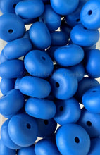 Load image into Gallery viewer, 14mm Abacus Solid Color Beads, Silicone Bead, Teething Beads, BPA Free, Loose Beads