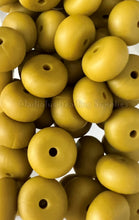 Load image into Gallery viewer, 14mm Abacus Solid Color Beads, Silicone Bead, Teething Beads, BPA Free, Loose Beads