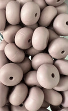 Load image into Gallery viewer, 14mm Abacus Solid Color Beads, Silicone Bead, Teething Beads, BPA Free, Loose Beads