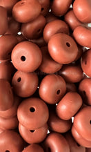 Load image into Gallery viewer, 14mm Abacus Solid Color Beads, Silicone Bead, Teething Beads, BPA Free, Loose Beads