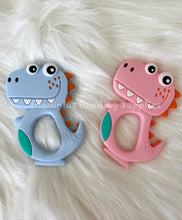 Load image into Gallery viewer, 1 Qty Dinosaur - Silicone Pendant - Food Grade - Sensory Pendant