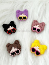 Load image into Gallery viewer, 1 Pc 27mm*27mm - Mom Life Beads - Silicone Beads - Focal Beads