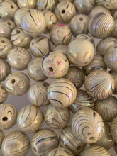 Load image into Gallery viewer, 20mm Marble Acrylic Beads - Acrylic Beads - Bubblegum Beads - Chunky Beads