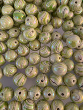 Load image into Gallery viewer, 20mm Marble Acrylic Beads - Acrylic Beads - Bubblegum Beads - Chunky Beads
