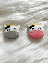 Load image into Gallery viewer, 1 Pc 30mm*23mm - Cow Beads - Silicone Beads - Focal Beads
