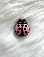 Load image into Gallery viewer, 1 Pc 28mm*22mm - Ladybug Beads - Silicone Beads - Focal Beads