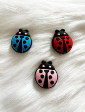Load image into Gallery viewer, 1 Pc 28mm*22mm - Ladybug Beads - Silicone Beads - Focal Beads