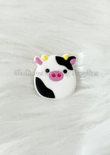Load image into Gallery viewer, 1 Pc 27mm*28mm - Cow Beads - Silicone Beads - Focal Beads