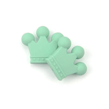 Load image into Gallery viewer, 1 Pc 34*9mm Crown Silicone Beads - Focal Beads - Pacifier Sensory Jewelry