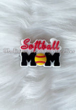 Load image into Gallery viewer, 40*25mm Sport Focal Beads - Mom Beads - Silicone Focal Bead - Focal Beads