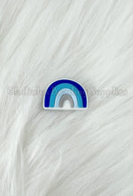 Load image into Gallery viewer, 1 Pc 25mm*18mm - Rainbow Focal Beads - Silicone Beads - Focal Beads