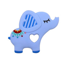 Load image into Gallery viewer, 1 Qty Elephant - Silicone Pendant - Food Grade - Sensory Pendant