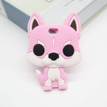 Load image into Gallery viewer, Husky Teether, Silicone Teether BPA free , Food Grade Teether, Sensory Pendant Teether