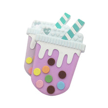 Load image into Gallery viewer, 1 Qty Milk Tea - Silicone Pendant - Food Grade - Sensory Pendant