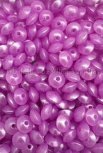 Load image into Gallery viewer, 10 Qty 12mm Opal Lentil Beads - Spacer Beads - Silicone Beads
