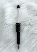 Load image into Gallery viewer, Rhinestone Beadable Plastic Pen - Blank Plastic Pen
