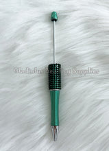 Load image into Gallery viewer, Rhinestone Beadable Plastic Pen - Blank Plastic Pen
