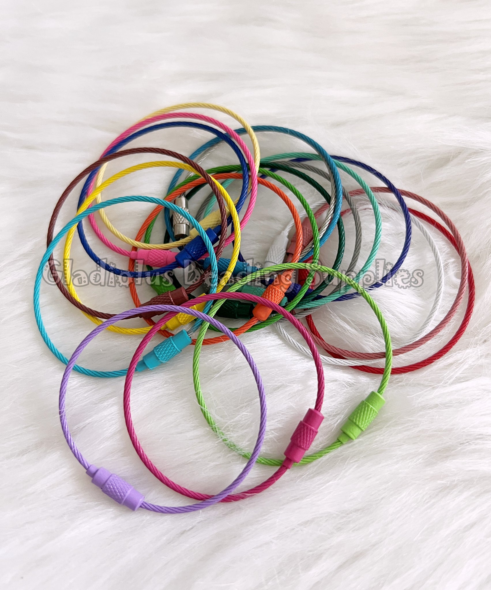 150mm Stainless Steel Wire Rings, Wires for Keychain, Mini Wires With ...