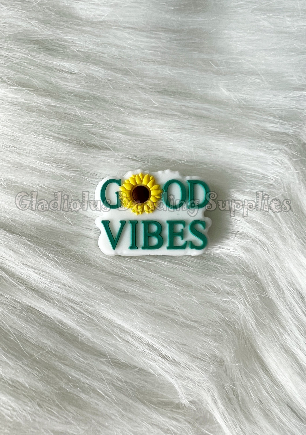 1 Pc 25mm*25mm - Sunflower Beads - Loose Beads - Silicone Beads - Focal Beads