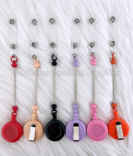 Load image into Gallery viewer, 1 Pc Badge Reel, Beadable Bars, Keychain Blanks, Retractable Badge Reel Bars
