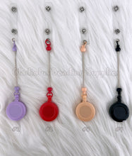 Load image into Gallery viewer, 1 Pc Badge Reel, Beadable Bars, Keychain Blanks, Retractable Badge Reel Bars
