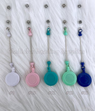 Load image into Gallery viewer, 1 Pc Badge Reel, Beadable Bars, Keychain Blanks, Retractable Badge Reel Bars
