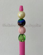 Load image into Gallery viewer, 16mm Crinkle Foil Mixed Beads - Acrylic Beads - Bubblegum Beads - Chunky Beads
