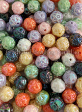 Load image into Gallery viewer, 16mm Flower AB Mixed Beads - Acrylic Beads - Bubblegum Beads - Chunky Beads
