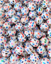Load image into Gallery viewer, 16mm Star Beads - Acrylic Beads - Bubblegum Beads - Chunky Beads
