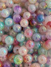 Load image into Gallery viewer, 16mm Marble Mixed Beads - Acrylic Beads - Bubblegum Beads - Chunky Beads
