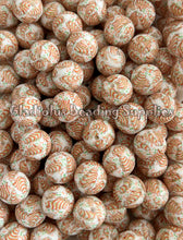 Load image into Gallery viewer, 15mm Christmas Tree Print Silicone Bead
