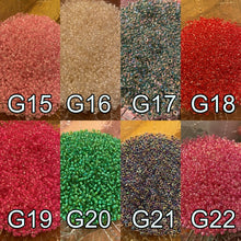 Load image into Gallery viewer, 40g 8/0 3mm Glass Seed Beads - For Jewelry Making - Craft
