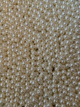 Load image into Gallery viewer, 100 pcs 8mm Pearl Look Acrylic Beads - Single Color Beads - For Jewelry Making
